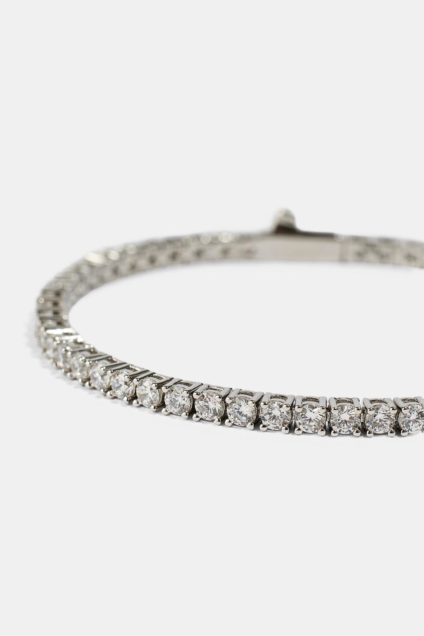 Tennis Bracelet - 3mm - White - Kick Game