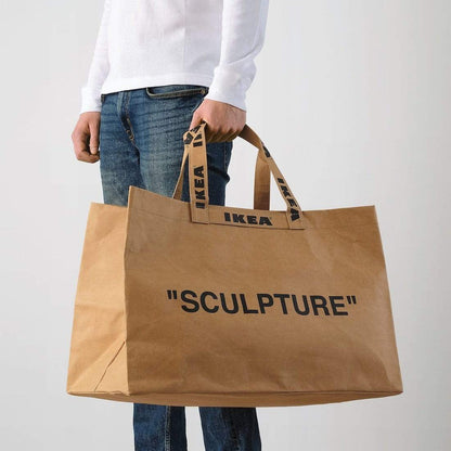 Virgil Abloh x IKEA MARKERAD Large Bag Brown - Kick Game