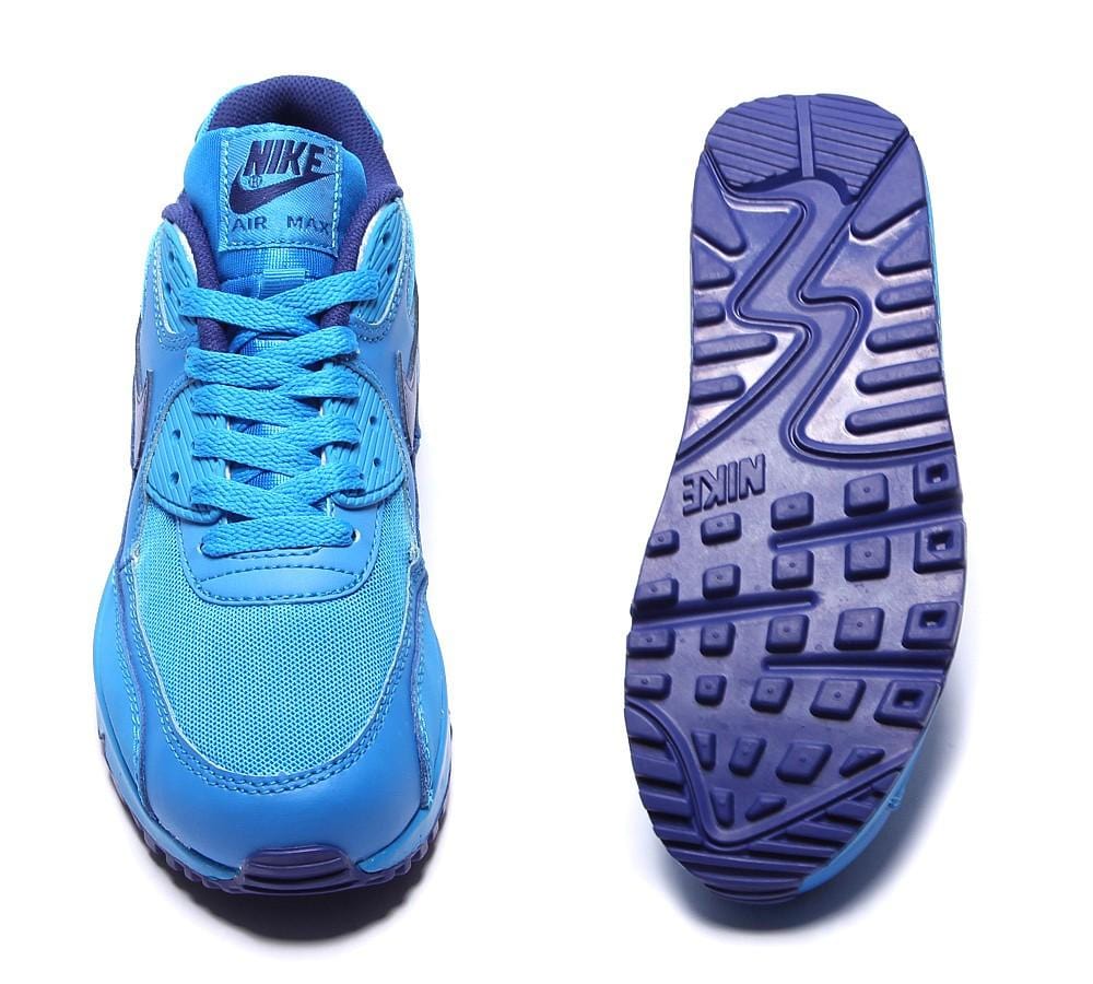 Nike Air Max 90 Junior 'Flood Blue' - Kick Game