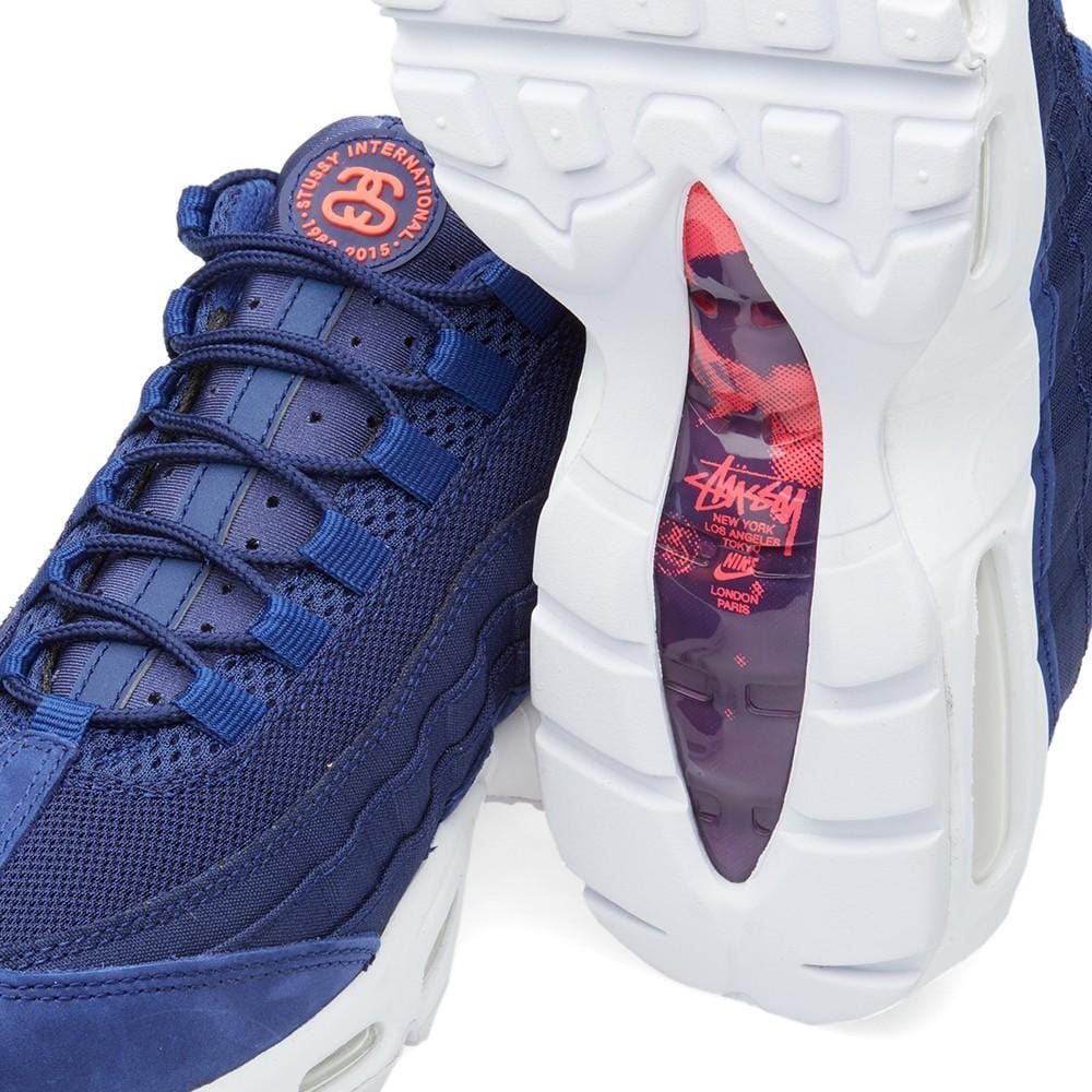 Stussy x Nike Air Max 95 Loyal Blue - Kick Game