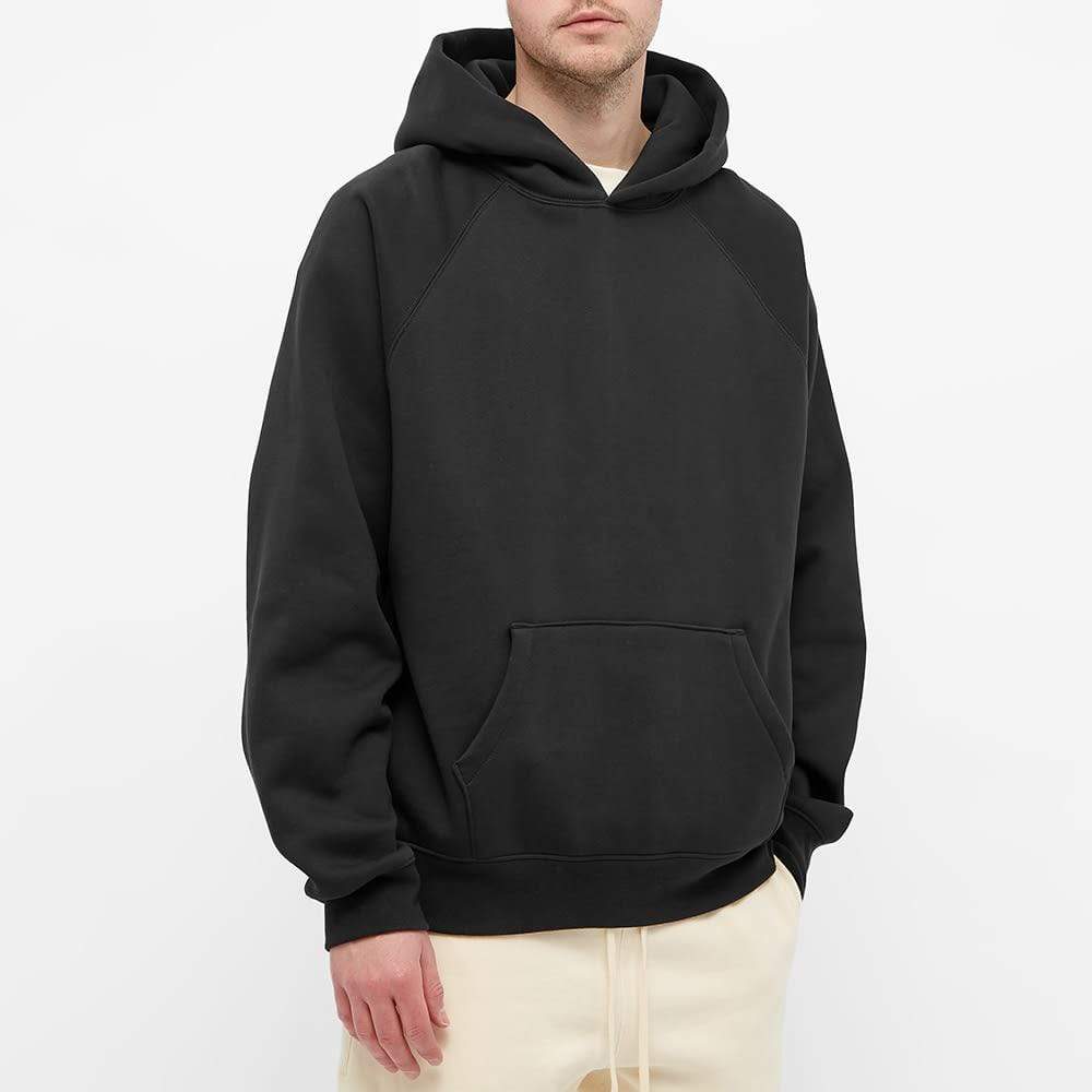 FEAR OF GOD ESSENTIALS Pull-Over Hoodie (SS21) Black/Stretch Limo - Kick Game