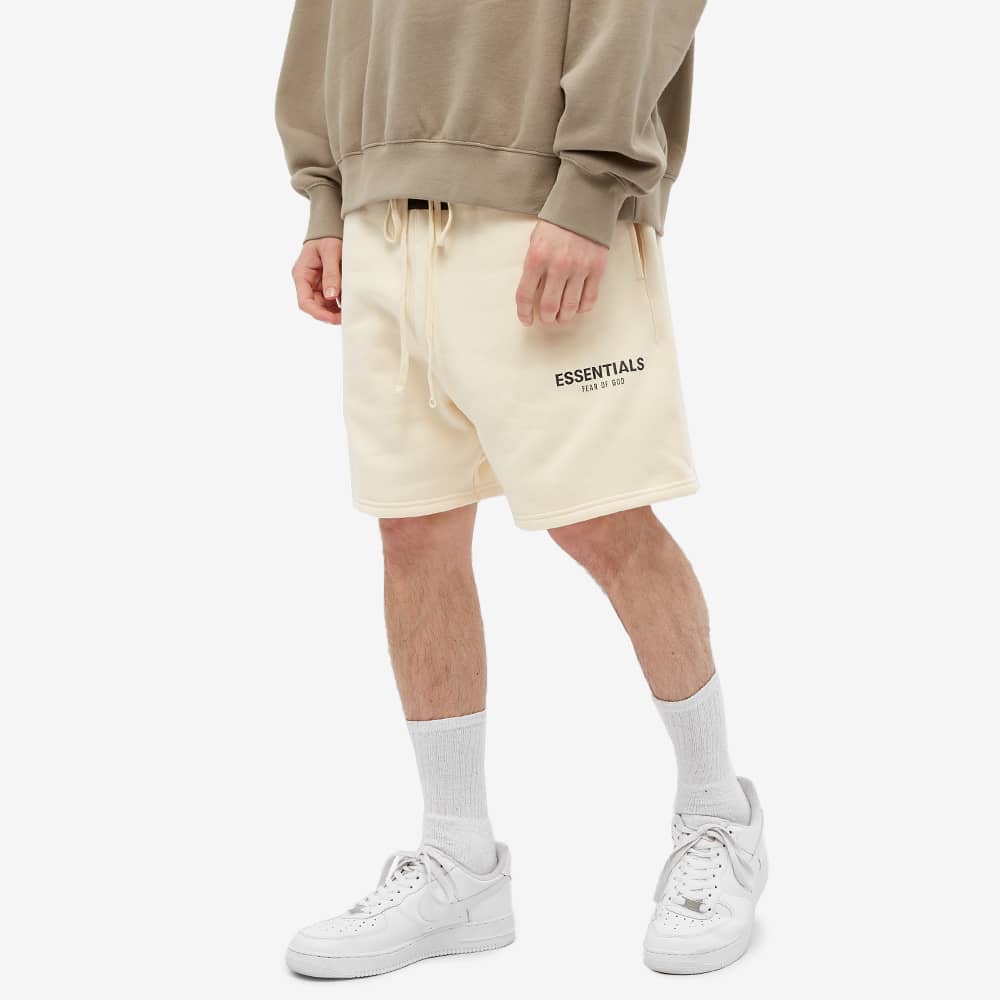 FEAR OF GOD ESSENTIALS Shorts (SS21) Cream/Buttercream - Kick Game