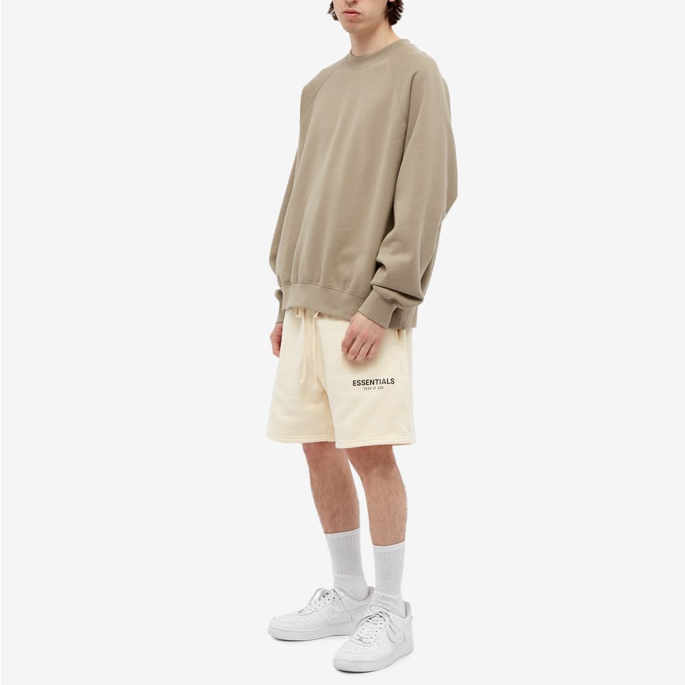 FEAR OF GOD ESSENTIALS Shorts (SS21) Cream/Buttercream - Kick Game