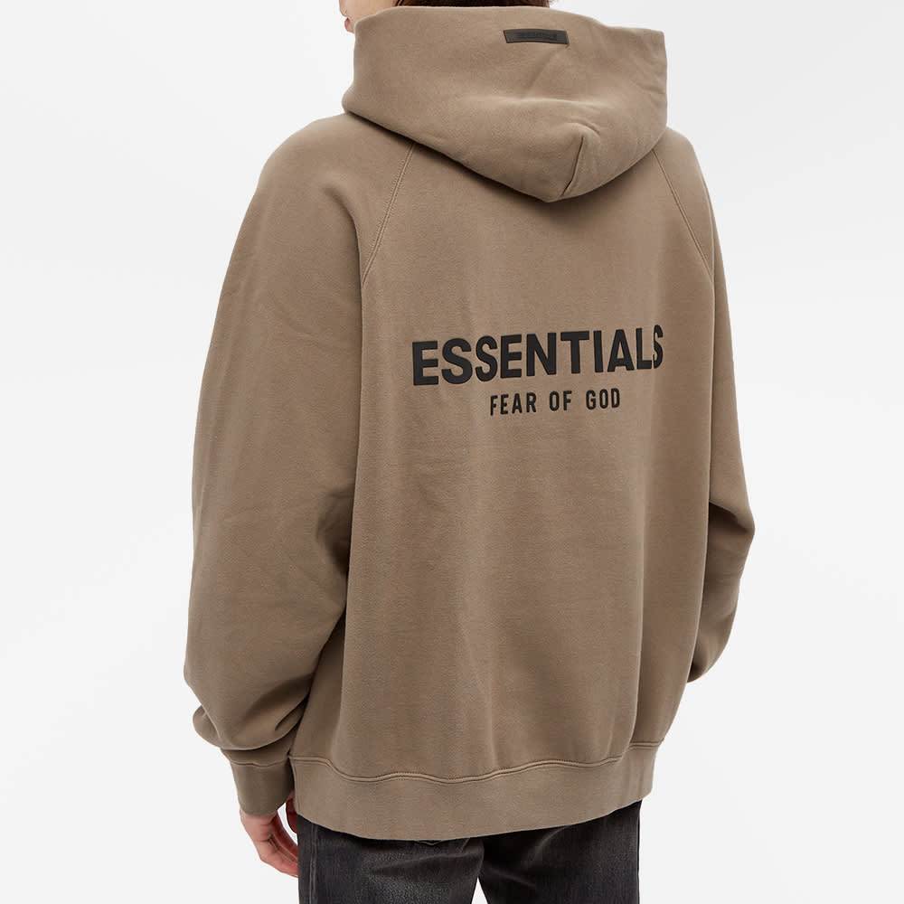 FEAR OF GOD ESSENTIALS Pull-Over Hoodie (SS21) Taupe — Kick Game