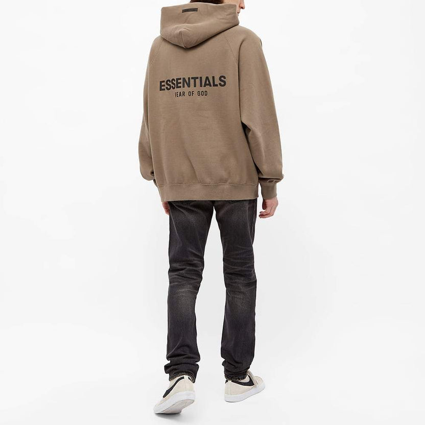 FEAR OF GOD ESSENTIALS Pull-Over Hoodie (SS21) Taupe — Kick Game