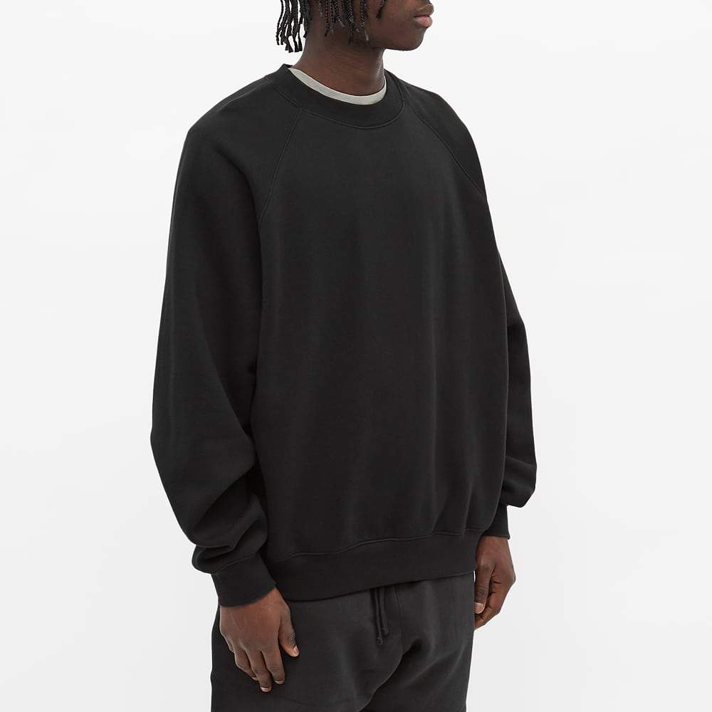 FEAR OF GOD ESSENTIALS Pull-Over Crewneck (SS21) Black/Stretch Limo - Kick Game