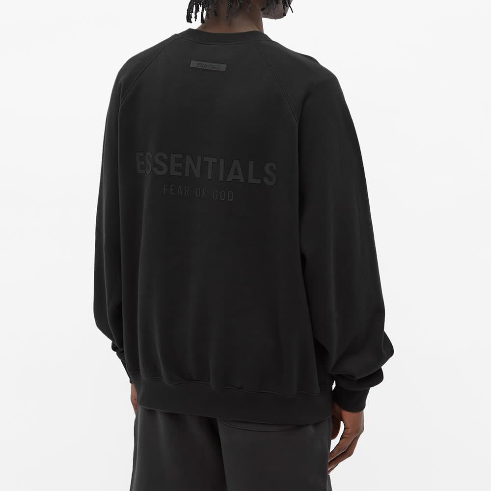 FEAR OF GOD ESSENTIALS Pull-Over Crewneck (SS21) Black/Stretch Limo - Kick Game
