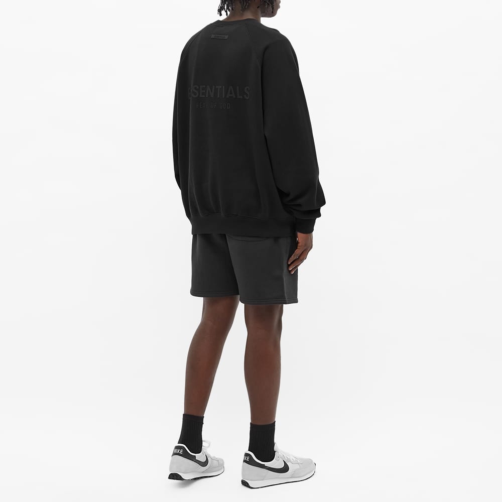 FEAR OF GOD ESSENTIALS Pull-Over Crewneck (SS21) Black/Stretch Limo - Kick Game