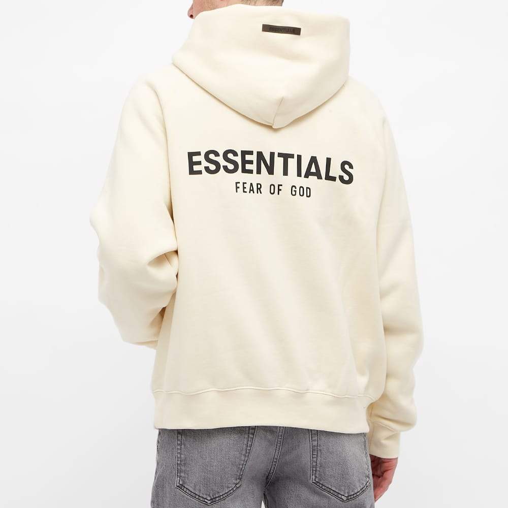 FEAR OF GOD ESSENTIALS Pull-Over Hoodie (SS21) Cream/Buttercream - Kick Game