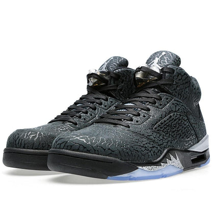 AIR JORDAN 3LAB5 Black & Metallic Silver - Kick Game
