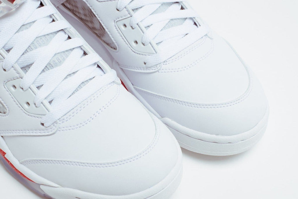 AIR JORDAN 5 RETRO SUPREME "SUPREME" WHITE - Kick Game