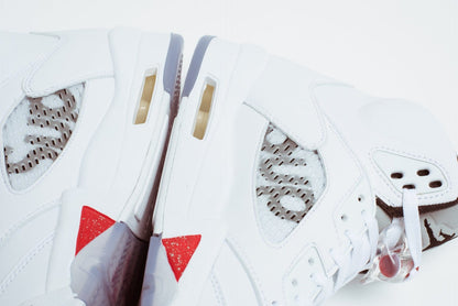 AIR JORDAN 5 RETRO SUPREME "SUPREME" WHITE - Kick Game