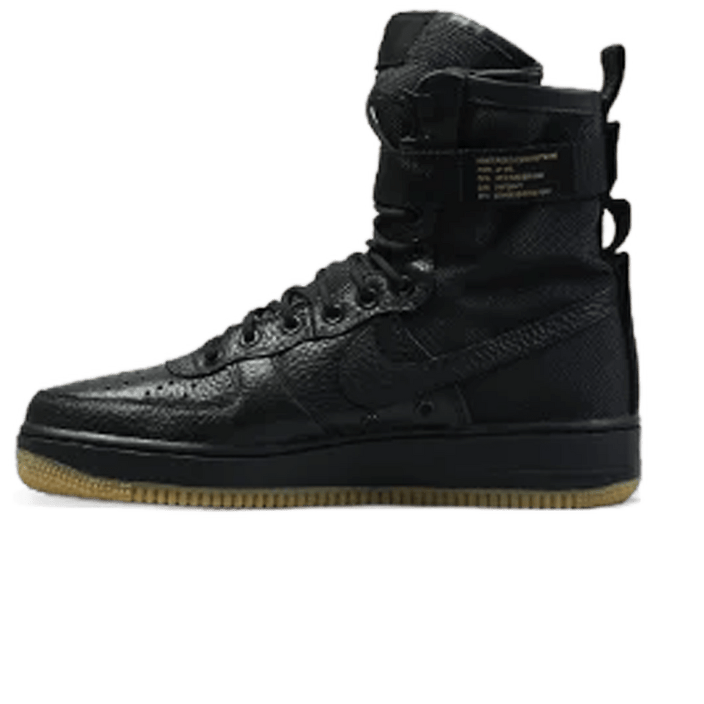 Nike SF Air Force 1 Black Gum Kick Game