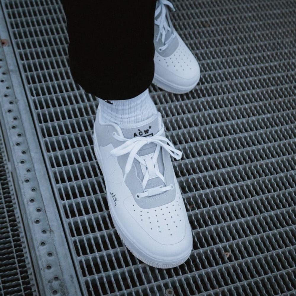 A COLD WALL x Nike Air Force 1 Low White Kick Game