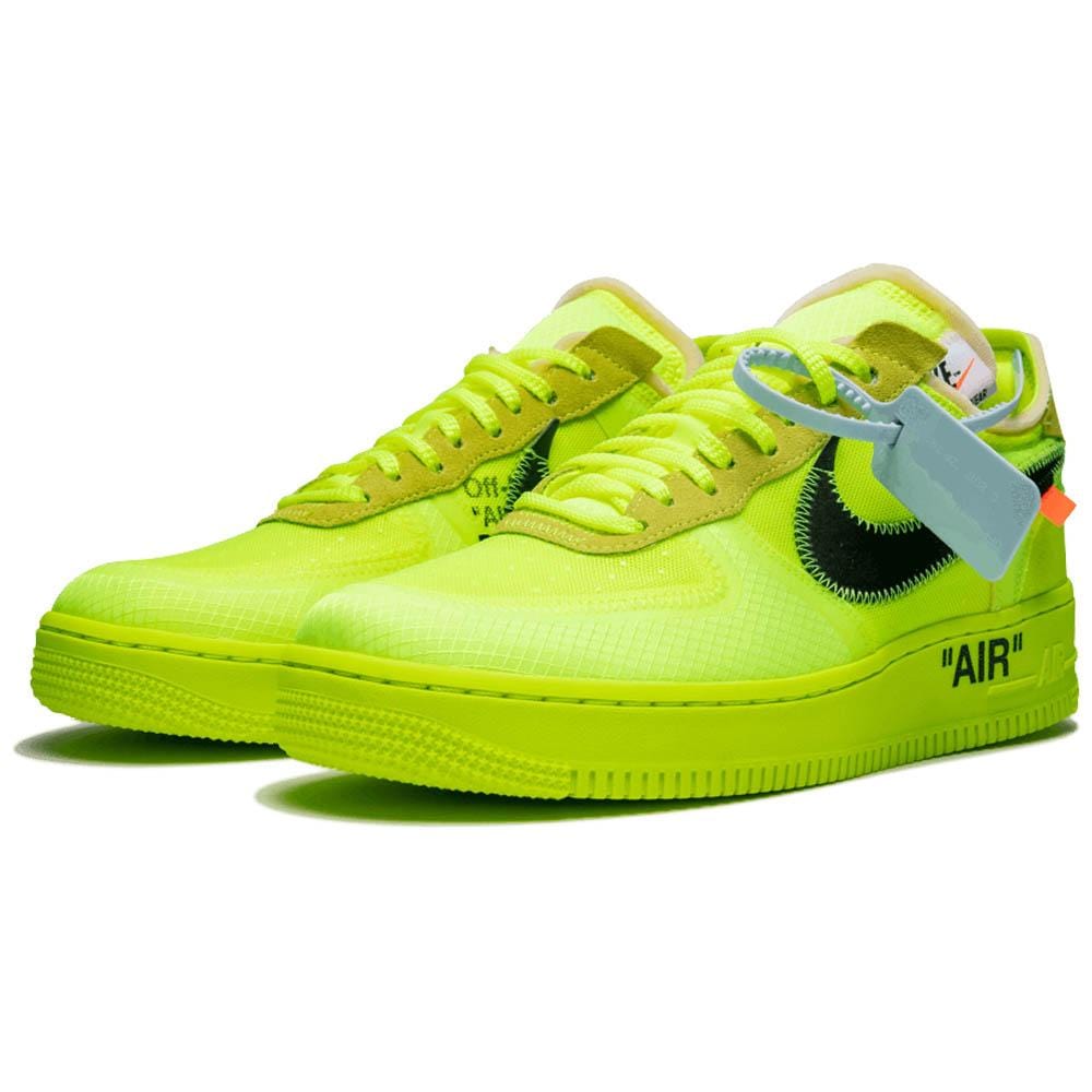 Sightseeing teater Væve Off-White x Nike Air Force 1 Volt — Kick Game