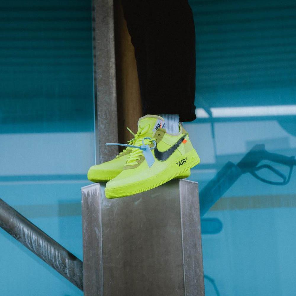 Off-White x Nike Air Force 1 Volt — Kick Game