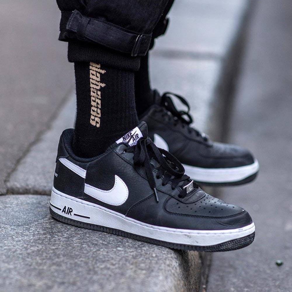 Supreme x Comme des Garcons x Nike Air Force 1 Low Black White - Kick Game