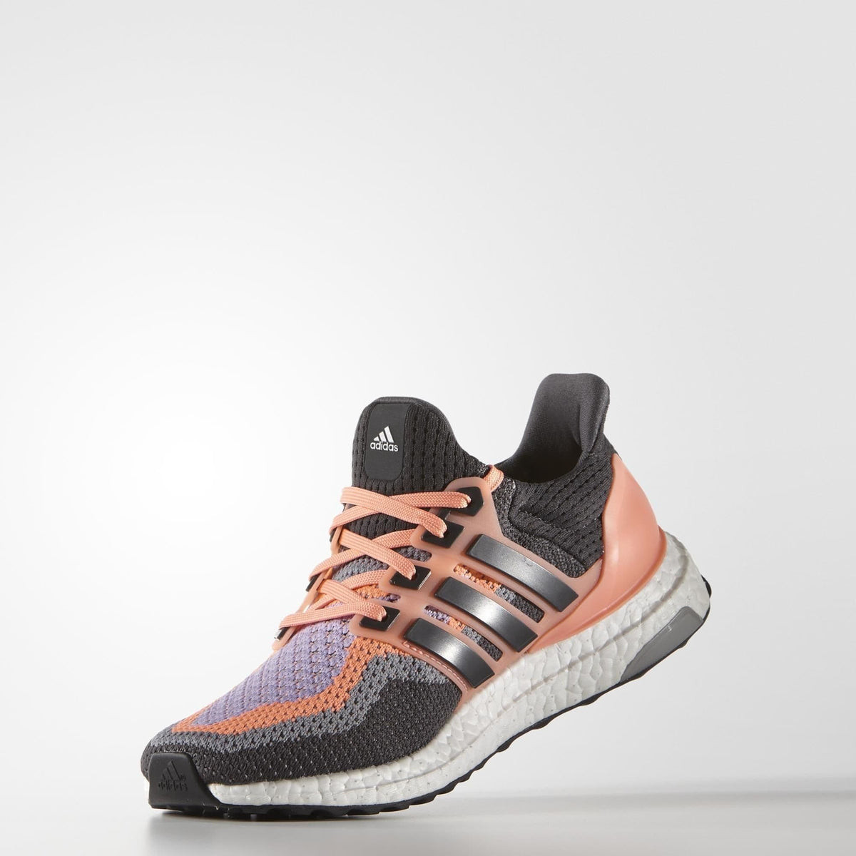 Adidas Womens Ultra Boost - Sun Glow-Solid Grey-Purple Glow - Kick Game