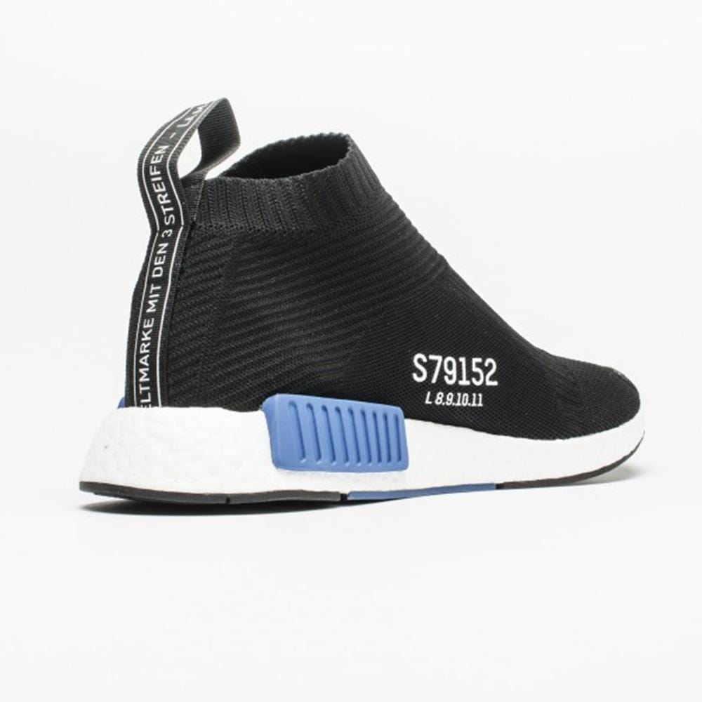 Adidas NMD_CS1 Primeknit Core Black-Lush Blue - Kick Game