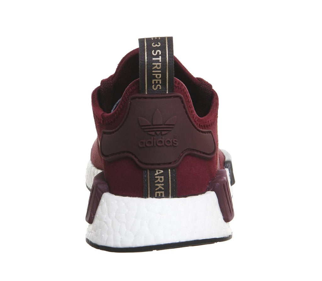 Adidas NMD_R1 Runner Suede W Maroon - Kick Game