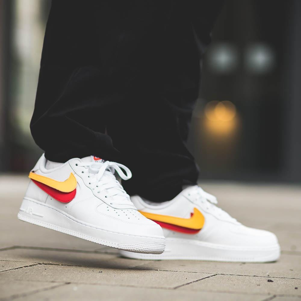 Nike Air Force 1 07 QS Velcro White Swoosh Pack - Kick Game