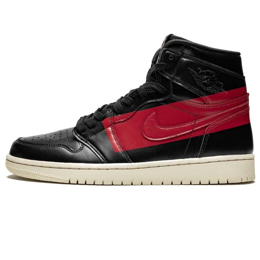 jordan 1 defiant black red
