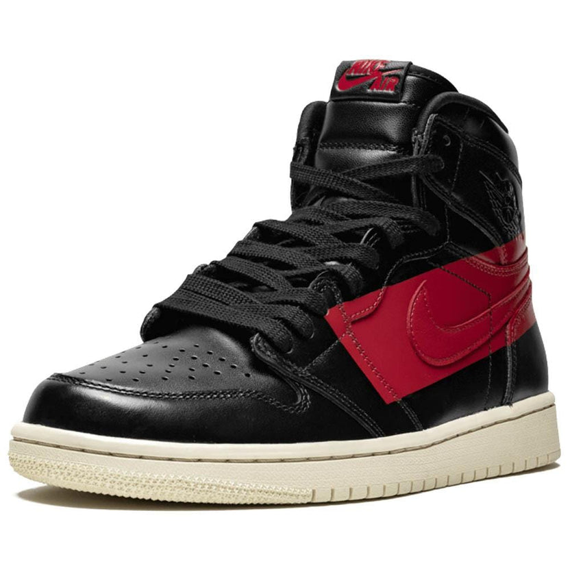 jordan 1 defiant black red