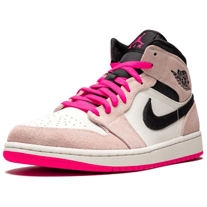 Air Jordan 1 Mid Hyper Pink - Kick Game