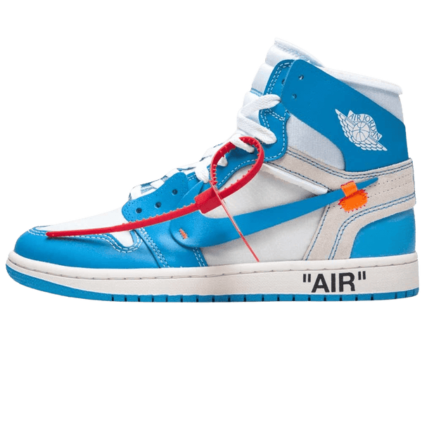 Off White x Air Jordan 1 NRG UNC The Ten Kick Game