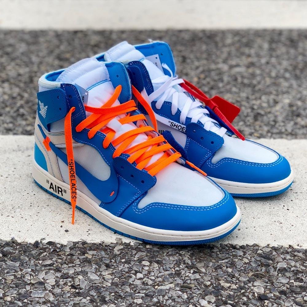Off-White x Air Jordan 1 NRG UNC The Ten - Kick Game