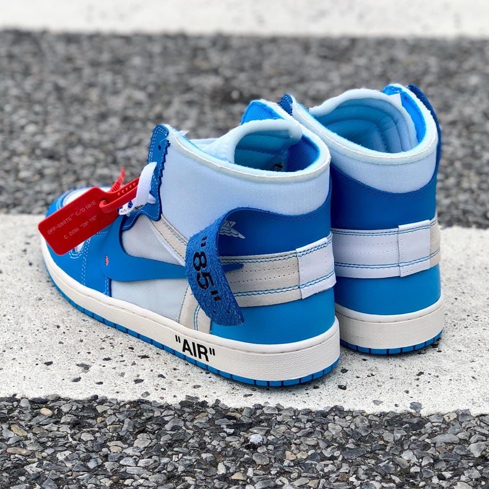 OFF WHITE Air Jordan 1 UNC Blue Release Date