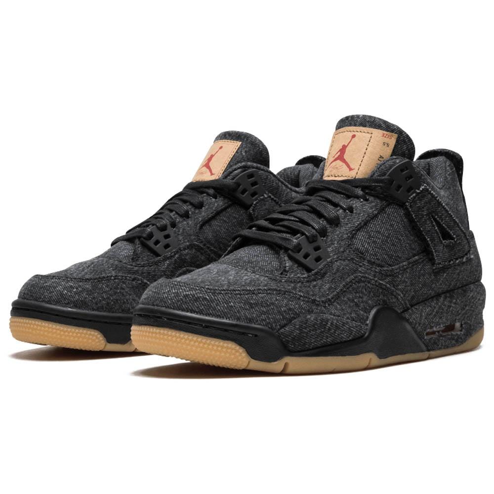 Levis x Nike Air Jordan 4 GS Black - Kick Game