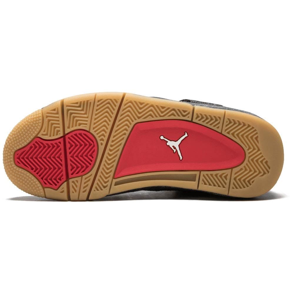 Levis x Nike Air Jordan 4 GS Black - Kick Game