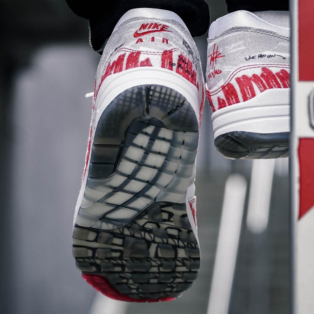 Nike Air Max 1 Tinker 'Sketch To Shelf - University Red' - Kick Game