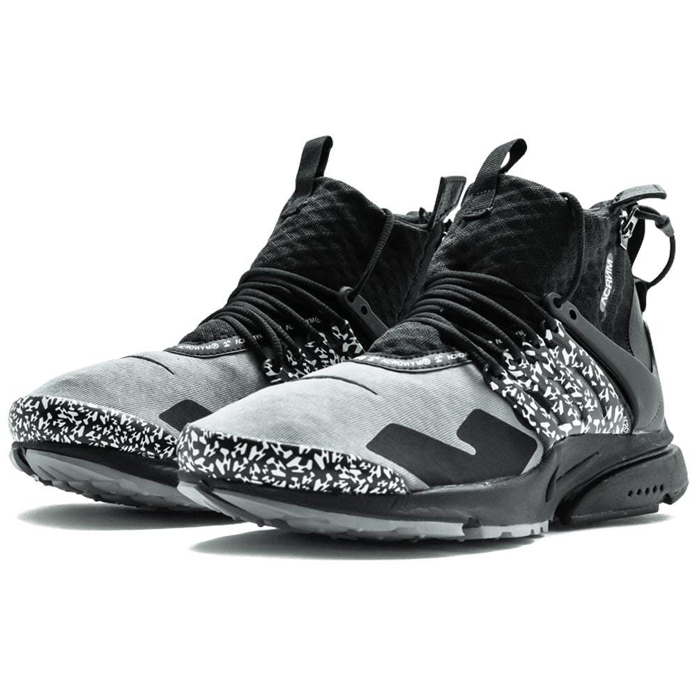 ACRONYM x Nike Air Presto Mid Grey Black - Kick Game