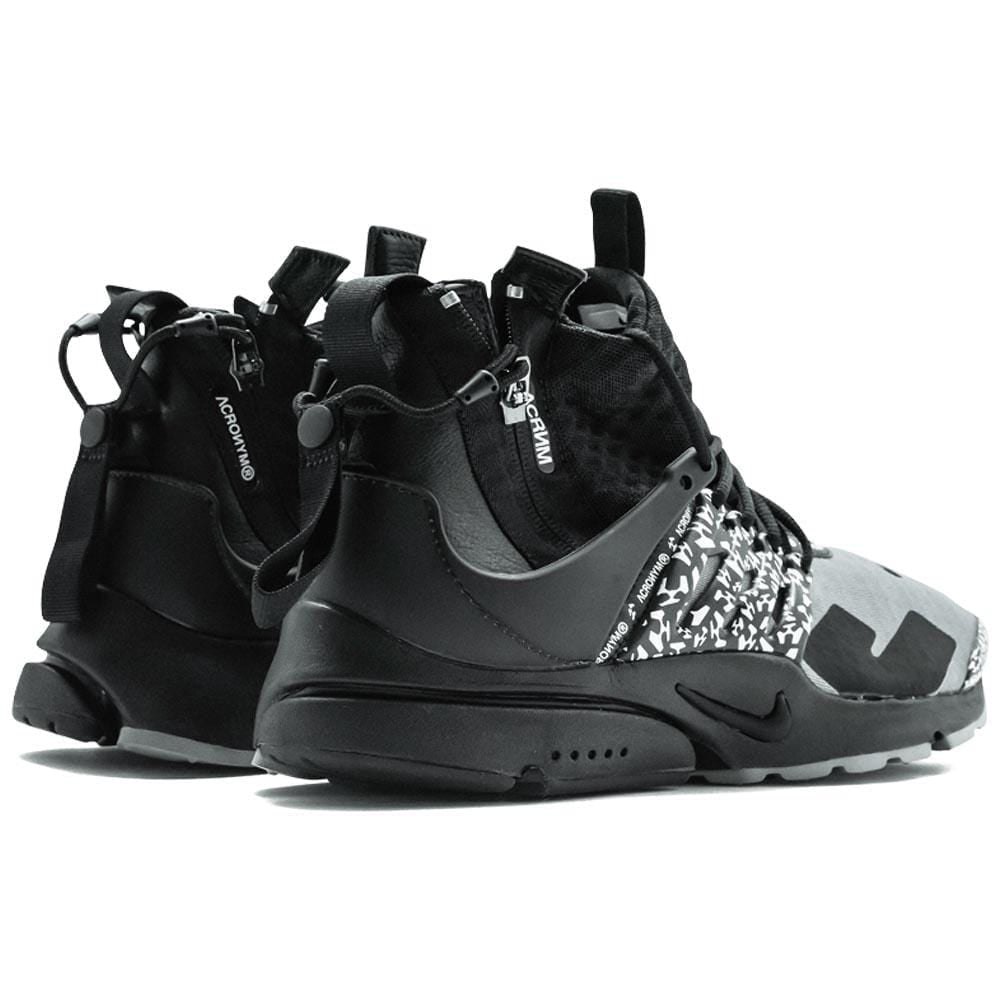 ACRONYM x Nike Air Presto Mid Grey Black - Kick Game