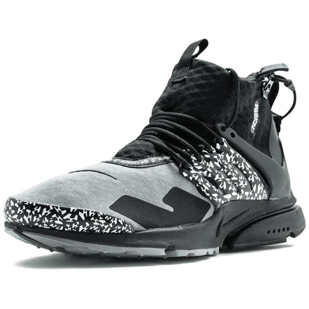ACRONYM x Nike Air Presto Mid Grey Black — Kick Game