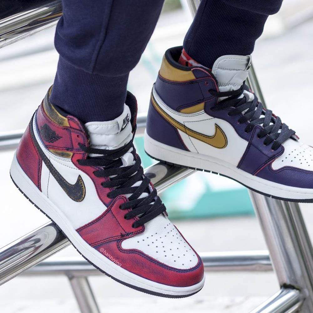 NIKE SB × Air Jordan 1 LA TO CHICAGO 30