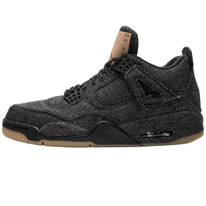 Levis x Nike Air Jordan 4 Black - Kick Game