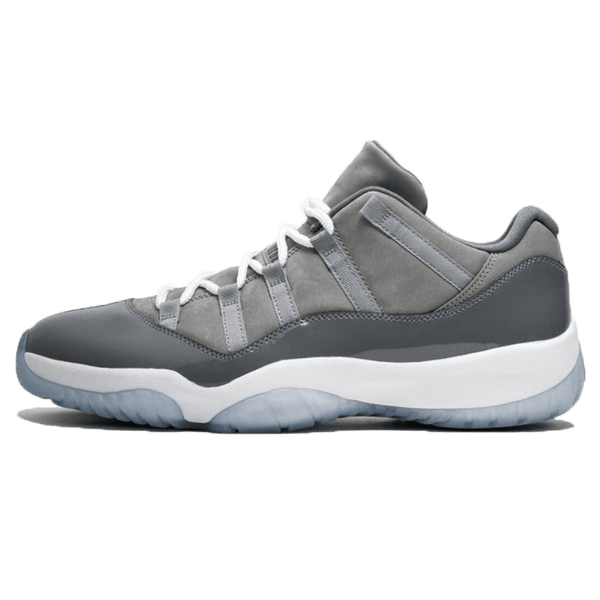 Grey jordan retro 11 low discount