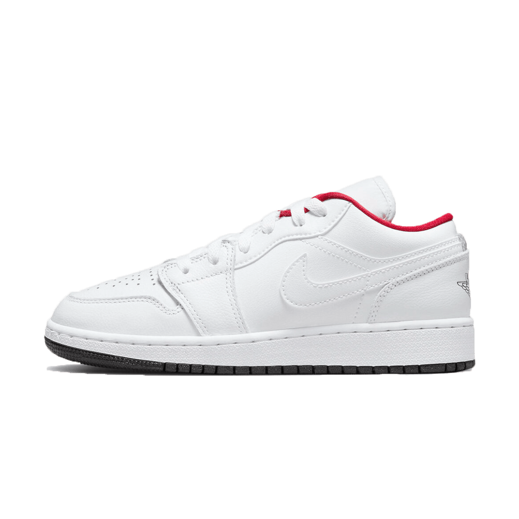 Air Jordan 1 Low GS White Black Infrared - Kick Game