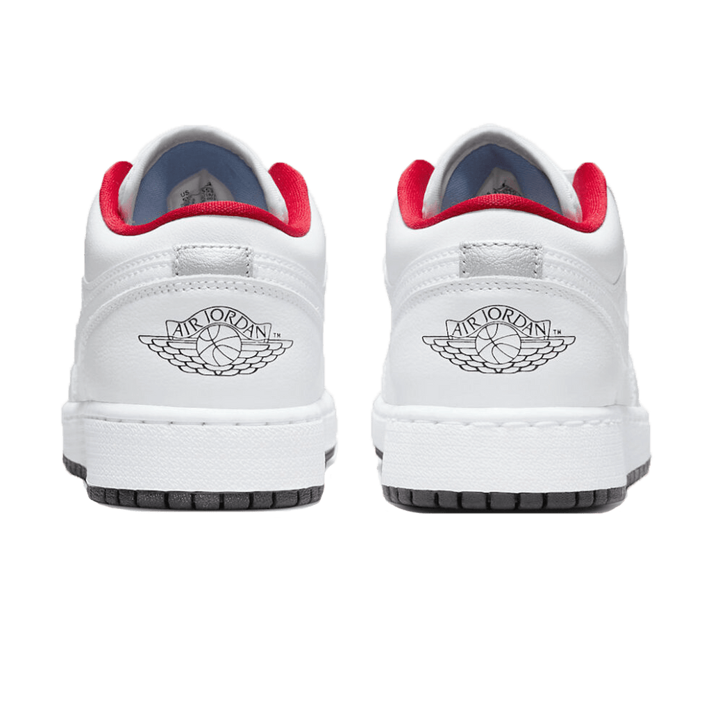 Air Jordan 1 Low GS White Black Infrared - Kick Game