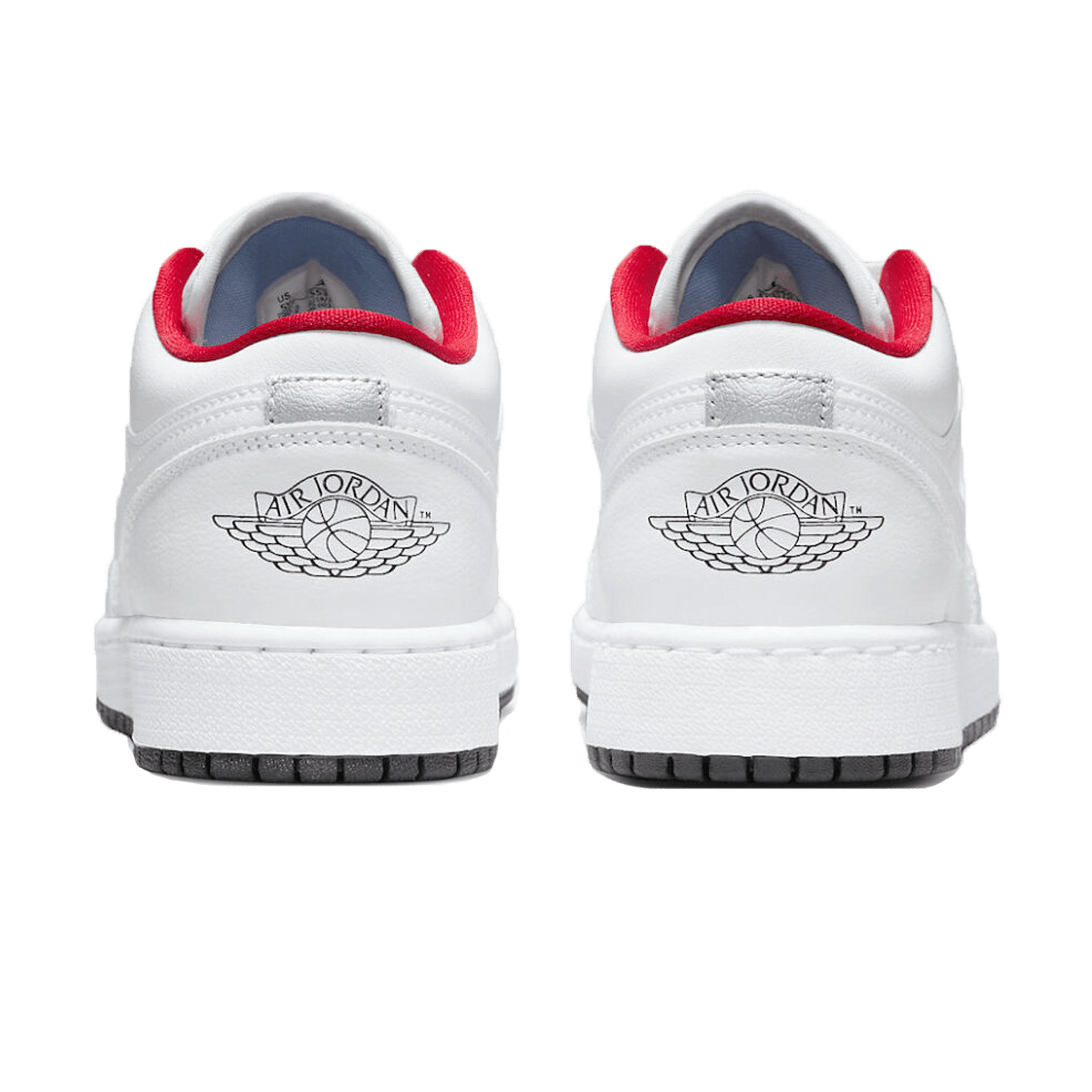 Air Jordan 1 Low GS White Black Infrared - Kick Game