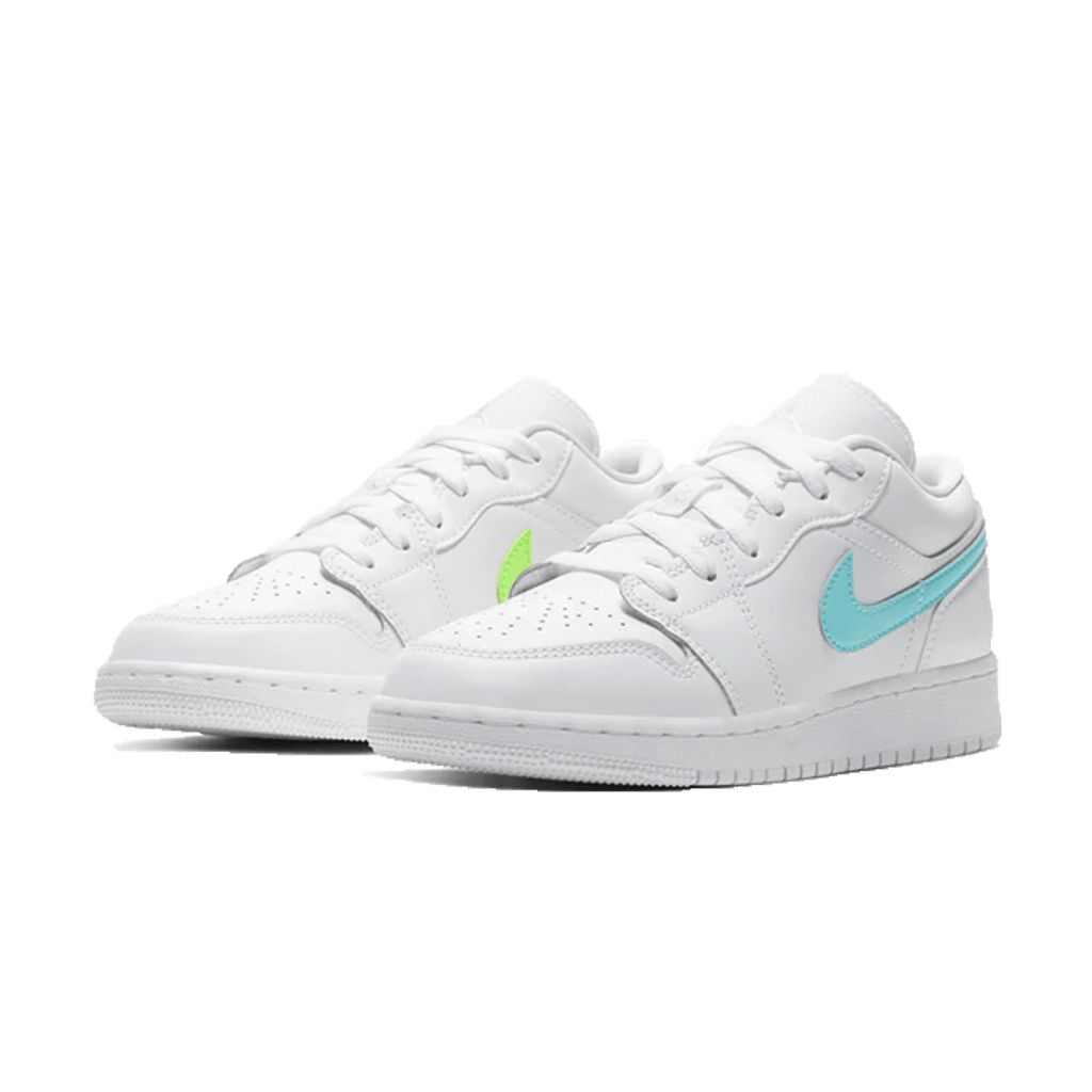 Jordan 1 low white neon 2025