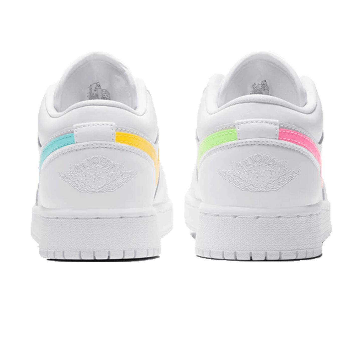 Air Jordan 1 Low GS 'White Neon' - Kick Game