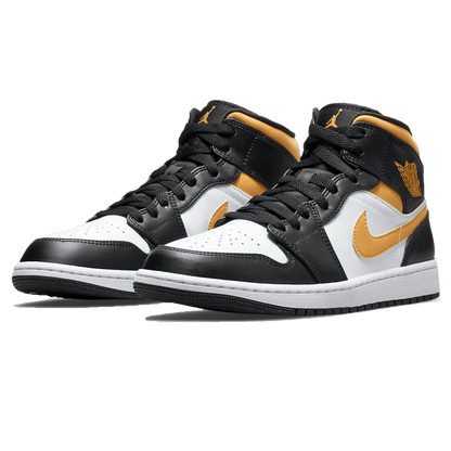 Air Jordan 1 Mid 'Black University Gold' - Kick Game