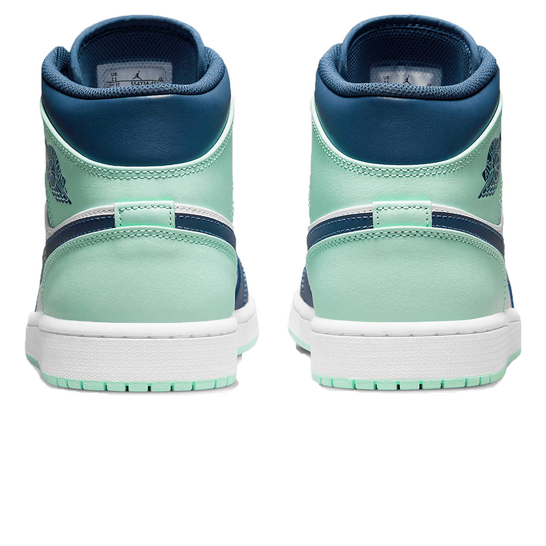 Air Jordan 1 Mid 'Blue Mint' - Kick Game