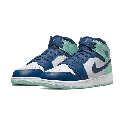 Air Jordan 1 Mid GS 'Blue Mint' - Kick Game