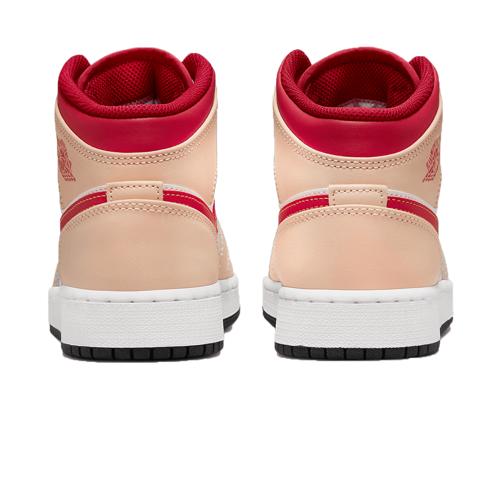 Air Jordan 1 Mid GS 'White Onyx Light Curry' — Kick Game