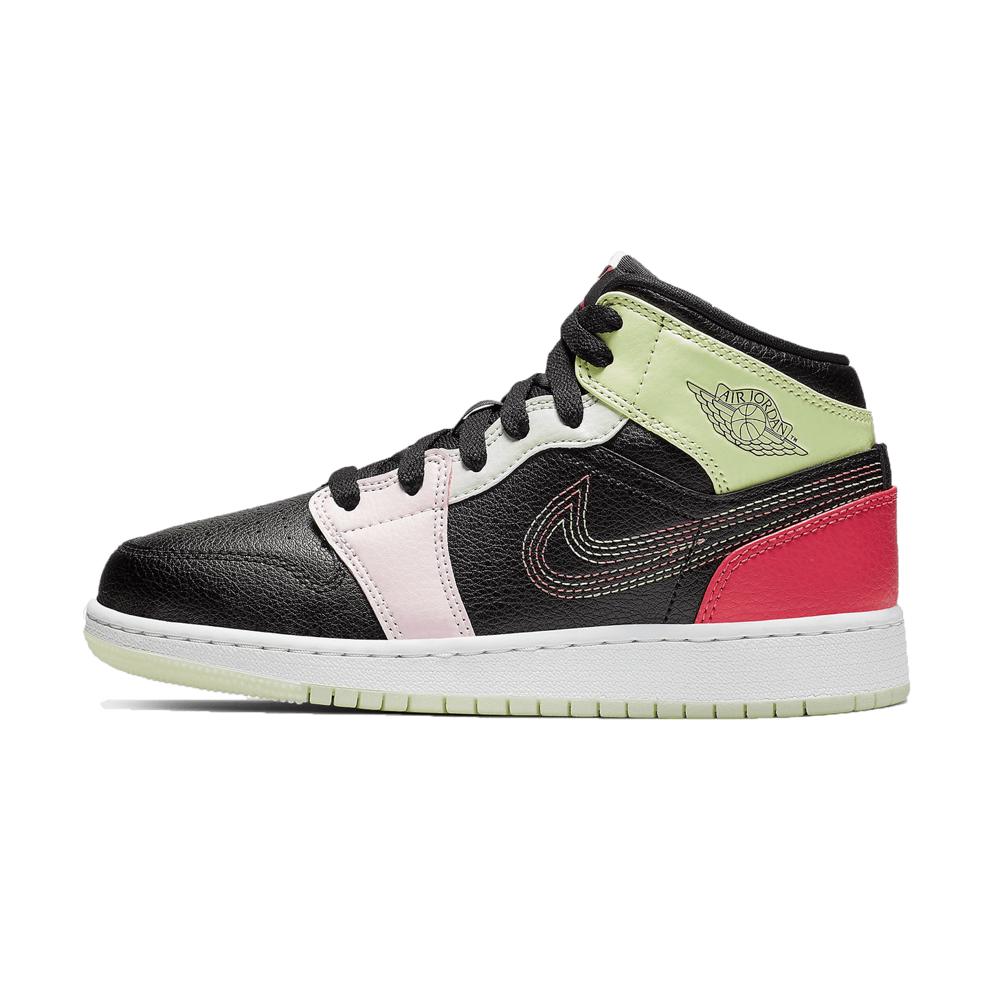 Air Jordan 1 Mid 'Glow In The Dark' - Kick Game